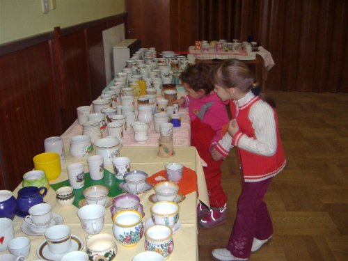 Klub dobré pohody - výstava hrnků a hrnečků - 14.2.2008